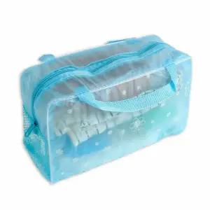 방수 수영가방 블루 가방 목욕탕가방 비치백 수영