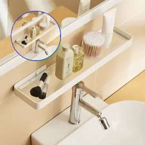 쌍문상회 슈와츠코리아 무타공 욕실 유리 선반 20cm