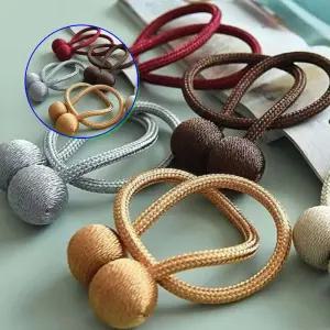 쌍문상회 커튼집게 자석 끈 3개