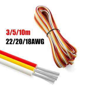 3코어 LED 라이트 스트립 커넥터 케이블 WS2812B 용 핀 연장 와이어 드림 컬러 Led SM JST