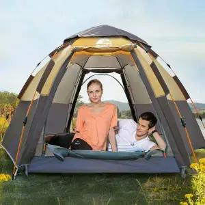 3-4인용 간편 설치 자동 팝업 그늘막 텐트 캠핑 피크닉 나들이용