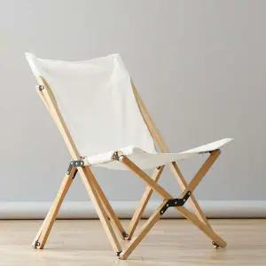 우드체어 45x72cm 휴대용 접이식 낚시 캠핑의자 폴딩형