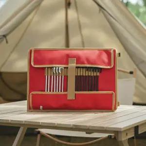 캠핑 단조팩 공구 정리 가방 47x34cm 텐트 말음식 휴대용 파우치