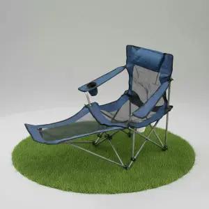 각도조절 릴랙스 캠핑체어 발받침대 휴대용 야외의자