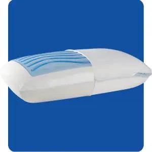 씰리 드림라이프 스탠다드 사이즈 메모리 폼 쿨링 베개 젤 탈착식 세탁기 커버 미국산