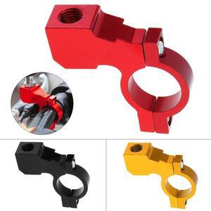 범용 오토바이 자전거 ATV 후면보기 미러 브래킷 마운트 어댑터 홀더 클램프 나사 CNC 알루미늄 22mm 7/8 