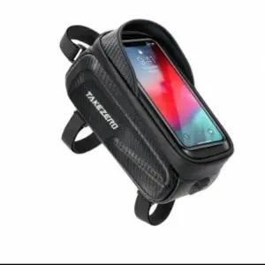 자전거 가방 방수 소지품 핸드폰 거치대 보관용 포켓