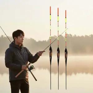 민물 붕어 잉어 낚시용 고감도 발사 막대찌 3개입 세트 40.5cm