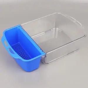 다슬기 채집 통 달팽이 소라게 투명 플라스틱 함 케이스 관찰 사육 파충류 자연 학습 초등 어린이 여름