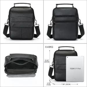 올요아 남자 키작남 크로스백 마랑 크로스바디 클래식 인기가방 소가죽 세로형 꾹5