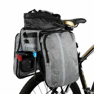 자전거 가방 거치 1개 흙받이 수납가방 백 확장 여행 대용량 자전거가방
