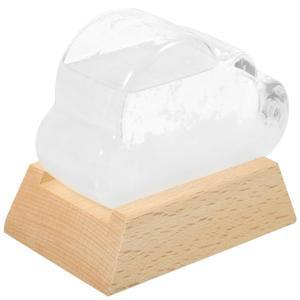 B ORTBLE 구름 폭풍 유리 예보관 관측소 물방울 예보관 데스크톱 장식