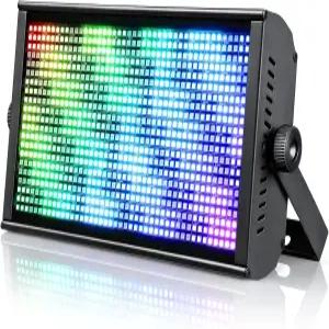 BETOPPER LF105 LED 스테이지 스트로브 라이트 200W 매트릭스 RGB DJ 바 DMX512 8/9/15CH 사운드 활성화