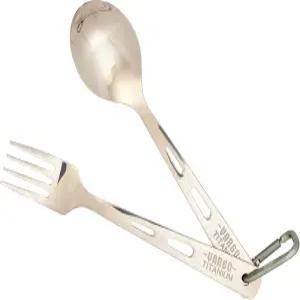 바르고 티타늄 스푼과 포크 세트