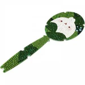 [알티피아]TBZ 몰랑 나뭇잎 (헤어브러쉬) 보석십자수 7x20