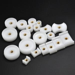 20 개/몫 모듬 크기 나일론 시계 프레스 다이 키트 크리스탈 유리 케이스 백 클로저 설정 도구 원형 직사각