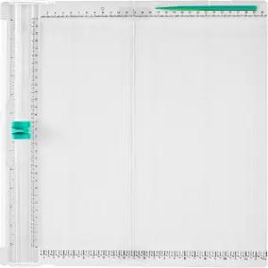 칸디시엑스 12x12인치 종이 트리머 스코어링 보드 접이식 공예 커터 및 책 커버 선물 상자 사진 DIY