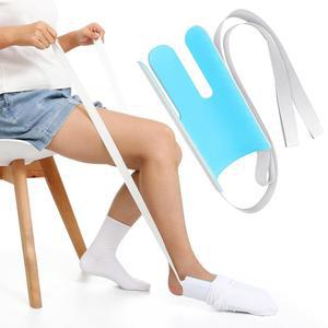 노인, 장애인, 임산부, 환자를 위한 팬워 양말 보조 도구 및 바지 - 당기는 장치 도우미