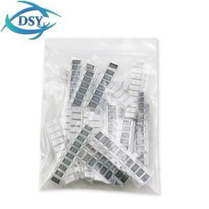 2512 33ValuesX 10pcs=330pcs SMD 저항기 모듬 키트에는 1R-1M Ohm 5% DIY 키트가 포함되어 있습니다.