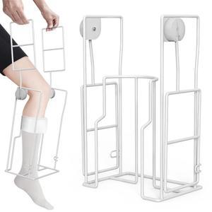 압박 양말 착용을 위한 하드워 스타킹 도너 적응 드레싱 보조 도구, 둘레 도우미, 장치에서 최대 13-18인치 송아지용 대형 도구