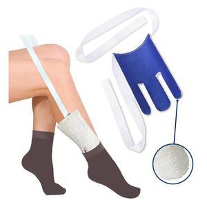 노인을 위한 스킬 케어 이지온 양말 보조 장치, 손잡이가 있는 유연한 도우미, 굽힘 방지 제한된 이동성을 810106