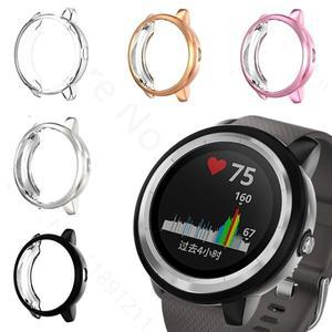 Garmin Vivoactive 3 용 TPU 시계 커버 Active 보호 쉘용 음악 도금 화면 케이스 프레임 범퍼