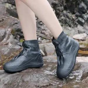 [패션] 남여공용 양말 부츠 방수 장화 휴대 레인 가벼운 신발