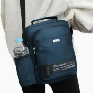 [패션] 데일리 네이비 보조 외출 여행 가방 크로스백