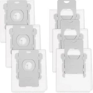 6팩 룸바 교체 부품 - iRobot i7 i1 i2 i3 i4 i5 i6 i8 j6 j7 j8 j9 s9 콤보 j5 고효율 먼지 처리 봉투