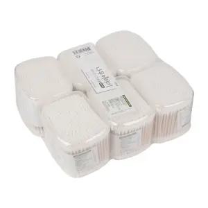 원터치 케이스 사각 회오리 면봉 350p 6개 세트 고급