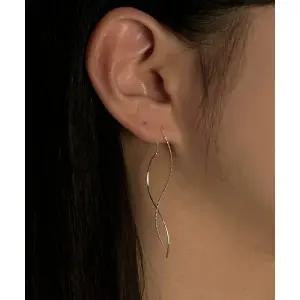 매장정품 [BARADU 925] Angel hair drop earrings