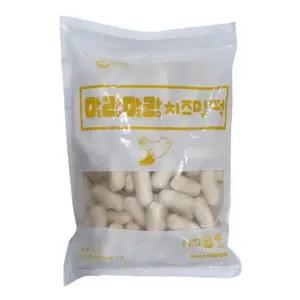 냉동떡안애치즈밀떡 1kgx10개 떡볶이떡