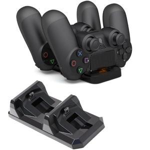 PS4 컨트롤러 용 USB 듀얼 충전기 독 게임 스탠드 홀더 소니호환 호환호환 PlayStation 4 무선 패드 Contro