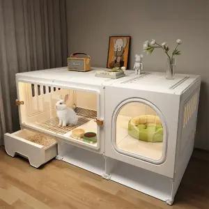 사육장 케이지 토끼장 애완동물 대형 닭집 실내 야외 소동물 트레이 하우스 철장 울타리