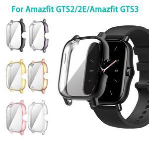 Amazfit GTS 4 용 TPU 보호 커버 Huami BIP 6/GTS2e/GTS3 쉘 화면 케이스
