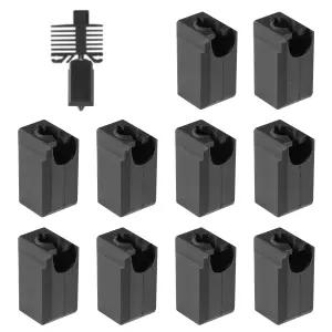 밤부 랩 X1 X1C P1P P1S 탄소 압출기 핫엔드 고온 저항 히터 블록 보호 부품 액세서리 3D 프린터 노즐 커버