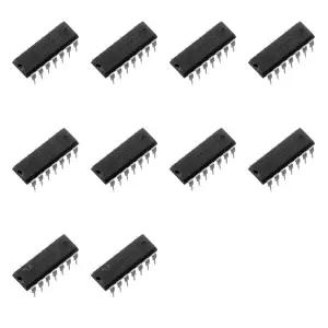 Bridgold 10pcs SN74LS00N 쿼드러플 2입력 포지티브-낸드 게이츠 칩 IC Dip-14