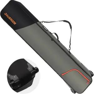 바퀴 달린 다우스루브 스노보드백 에어 트래블용 풀 패딩 스키백 1680D 방수 원단 비행용 롤링 내구성 부츠