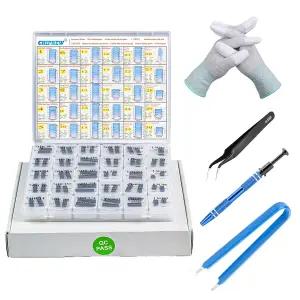 CHIPNEW IC 키트 통합 회로 프로 에디션 64-in-1 전자 부품 Logic Gates 칩 74HCxxx+CD40xx 555Timers