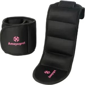 여성 남성용 발목 무게 손목 및 다리 - 가중 밴드 발 편안한 고정 세트 2/3/4/6/10파운드 한 쌍 부드러운