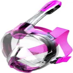 SEAC 리베라 풀페이스 스노클링 마스크 저자극성 실리콘 퀵 릴리스 EN136 2000 인증 4가지 사이즈