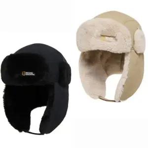 내셔널지오그래픽 키즈 귀달이 퍼 고소모 방한 모자 K254KHA080 364617