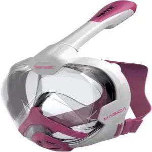 작은 얼굴에도 편안한 SEAC Magica 풀페이스 스노클링 마스크