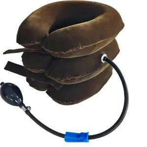 런지 경추 견인 장치 풍선 목 스트레칭기 만성 및 어깨 척추 정렬 보조기에 쉽게 사용할 수 있습니다