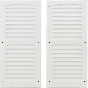 더 페어에서 판매하는 Shade Windows 및 기타 루버드 또는 Playhouse Shutter White 9 X 27
