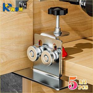 1-5PCS 캐비닛 도어 설치 도구 장착을위한 스테인레스 스틸 프레임 지그 가정용 휴대용 브래킷