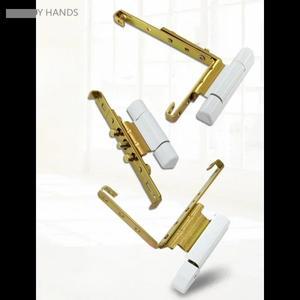 1PCS 탄소강 플라스틱 강철 문 및 창 경첩, 발코니 내부 외부 슬라이딩 하드웨어 액세서리