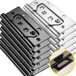 접이식 도어 힌지 스테인리스 스틸 마더 차일드 가정용 마운트 나사 포함 옷장 가구 하드웨어