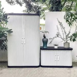 야외 조립식 창고 농기구 보관함 간이 캐비넷 농막 수납장 다용도진열대