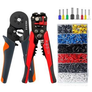 케이블 절단용 와이어 스트리핑 다기능 펜치 크림프터미널 고정밀 자동 핸드 툴 크림퍼 커터